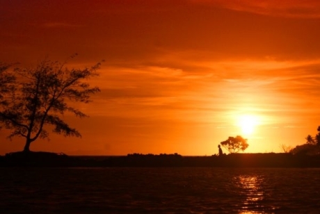 Sunset di Pulau Tidung
